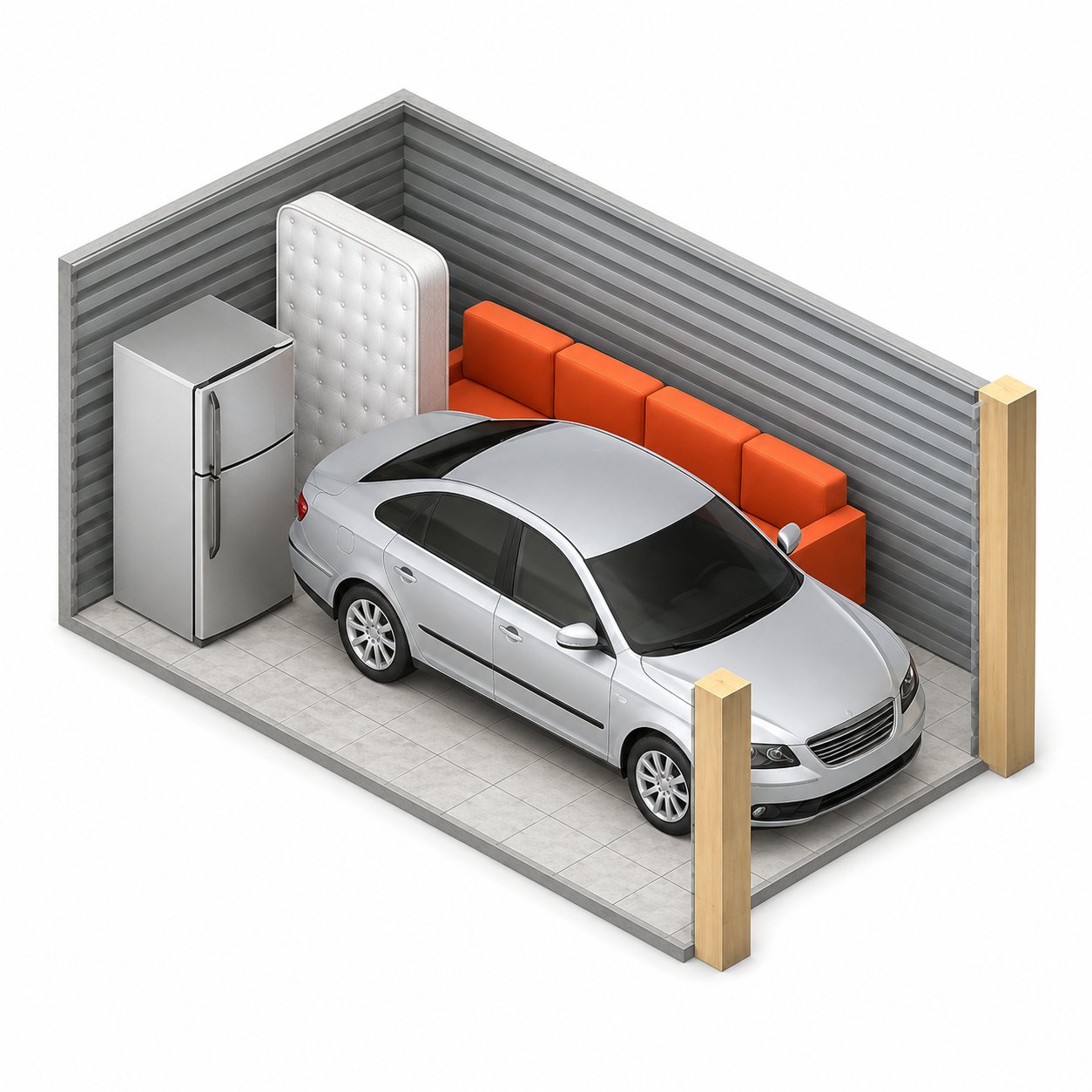 6 x 3m Shed 1